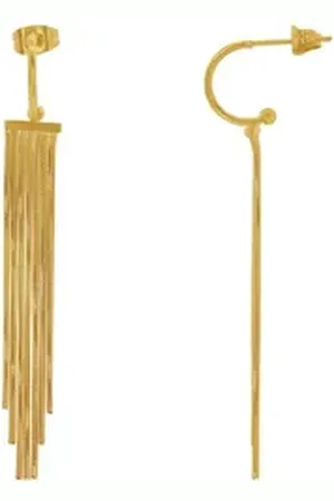 Heideman Paar Ohrstecker Livia goldfarben (Ohrringe, inkl. Geschenkverpackung), Ohrhänger Frauen goldfarben