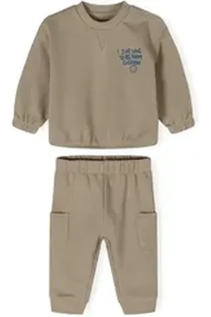 Minoti Jogginganzug Trainingsanzug (3m-24m) beige 62-68cm