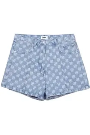 Obey Jogginghose Clash denim Short Damen Shorts Damen blau 29