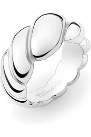 Tamaris Fingerring Edelstahl silberfarben 52
