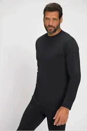JP 1880 Unterhemd Funktions-Unterhemd Skiwear Thermo Langarm schwarz XL