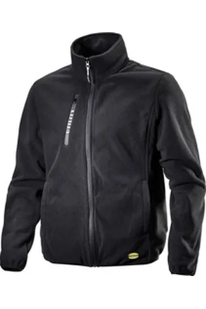 Diadora Utility Rundhalspullover Sweat Pile Fz schwarz XXL