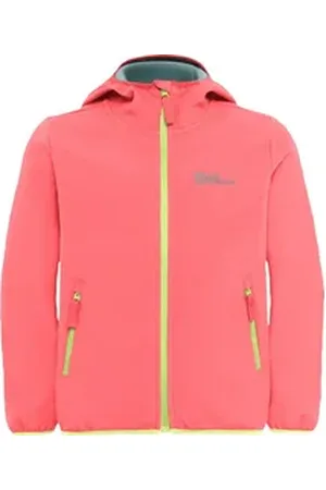 Jack Wolfskin Softshelljacke FOURWINDS JACKET für Kinder lila 164