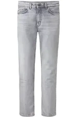 hessnatur Bequeme Jeans aus Bio-Denim (1-tlg) aus Bio-Denim grau 31/32