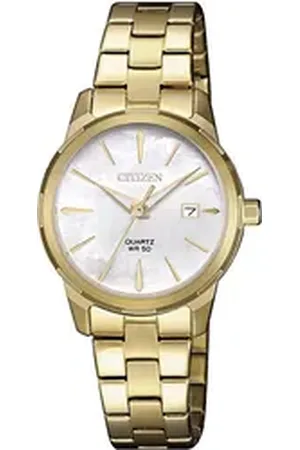 Citizen Quarzuhr Elegance Damenarmbanduhr weiß