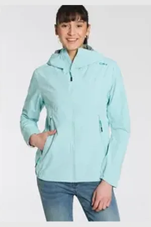 CMP Softshelljacke WOMAN JACKET FIX HOOD blau 36