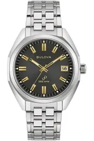 BULOVA Quarzuhr Jet Star 96B415, Armbanduhr, Herrenuhr, Damenuhr, Edelstahlarmband, Saphirglas silberfarben
