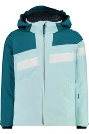 CMP Skijacke Mädchen Skijacke KID G JACKET SNAPS HOOD 34W4825 grün 128
