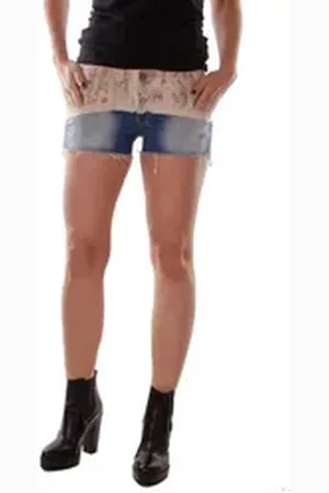 Diesel Jeansshorts Damen Shorts Used