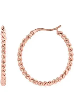 Heideman Paar Ohrstecker Helva rose goldfarben (Ohrringe, inkl. Geschenkverpackung), runde Ohrringe Frauen goldfarben