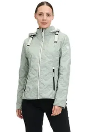 gil-bret Sommerjacke Sommerjacke mit Kapuze grün 46