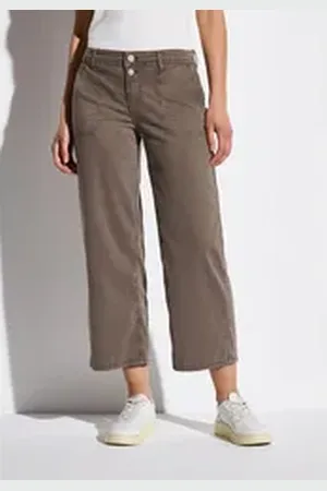 Street one Weite Jeans im Culotte-Stil braun 32