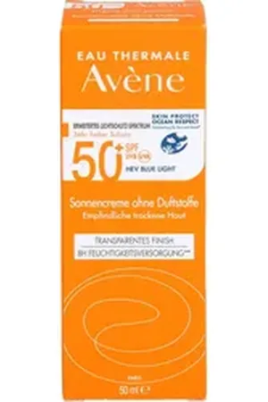 Avène Avene Sonnenschutzcreme Sonnencreme ohne Duftstoffe 50+, Spar-Set, 1-tlg., schützend, für trockene, empfindliche Gesichtshaut