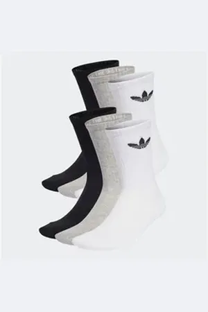 adidas Originals Sportsocken TR CREW S 6P (6-Paar) 6 Pack Socken mit Logo schwarz L (43/45)
