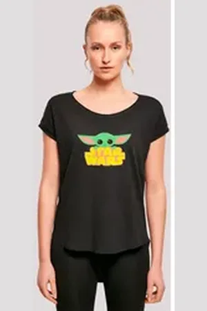 F4NT4STIC T-Shirt Star Wars The Mandalorian Baby Yoda Print schwarz XL