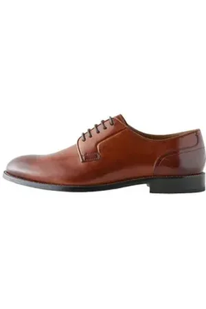 Next Signature Derby-Schuhe mit Ledersohle Schnürschuh (1-tlg) braun 46 EU