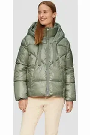 QS by s.Oliver Funktionsjacke Lässige Pufferjacke mit Steppdetails Reißverschluss 40