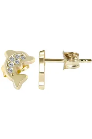 Akzent Ohrring-Set Darina (Paar), Mädchen Ohrring goldfarben