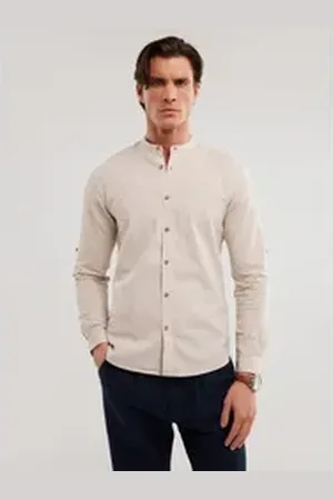 Big Star Langarmhemd JANEW beige|braun L