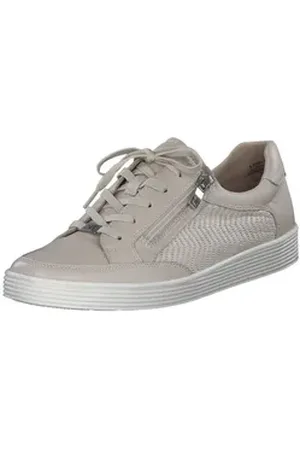 Caprice 23551 Schnürschuh beige|weiß 41 EU