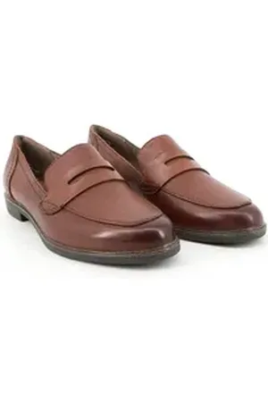 Jana Damen Slipper Cognac Leder - 8-24200-27-327 Slipper braun 38 EU