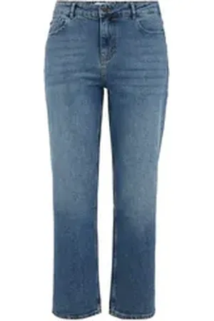 WE Fashion Straight-Jeans blau 44