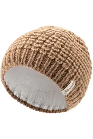 Sterntaler ® Strickmütze Strickmütze soft (1-St) braun 49 cm