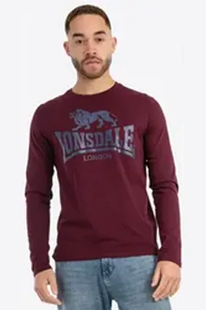 Lonsdale London Langarmshirt AYRSHIRE rot 4XL