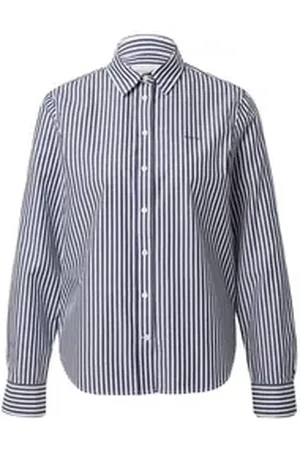 GANT Langarmbluse blau 36