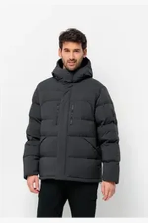 Jack Wolfskin Daunenjacke ROEMERTOR JKT M grau XXL (58)
