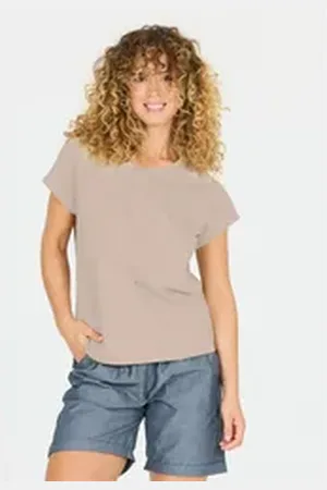 Cruz Funktionsshirt Highmore im smarten Basic-Look aus reiner Baumwolle grau 46