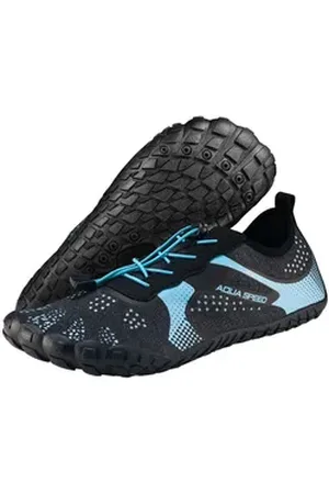 Aquaspeed Nautilus Wasserschuhe Gr. 36 – Hellblau mit Mikrofaserhandtuch Wasserschuh (Leichte Aqua Sneaker mit Grip – ideal für Urlaub & Wasser) Rutschfest & barfußtauglich – ideal für See, Boot & Therme blau 36