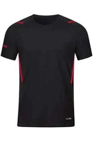 Jako T-Shirt Challenge Freizeit T-Shirt Kids Polyester rot|schwarz 140