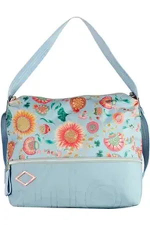 Oilily Schultertasche Charm Sunflower Hobo Lhz blau