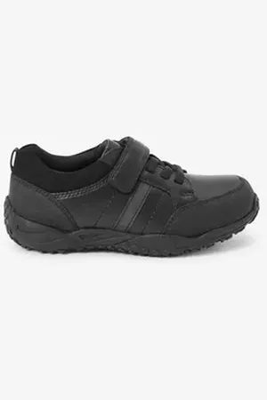 Next Lederschuhe mit elastischen Schnürbändern Schnürschuh (1-tlg) schwarz 35,5 EU