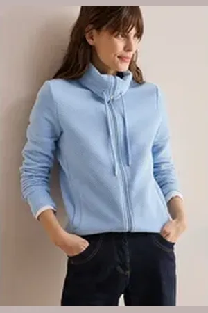 CECIL Sweatjacke blau XXL (46)