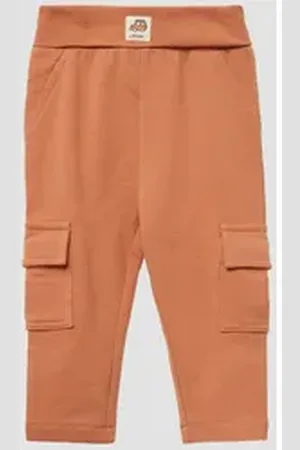 QS by s.Oliver Leggings Leichte Sweathose mit Umschlag und Cargotaschen 62