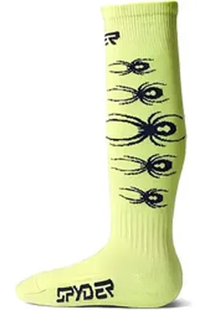 Spyder Skisocken Youth bug liner Ski Socken für Kinder gelb
