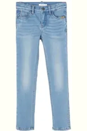 NAME IT Skinny-fit-Jeans NKMTHEO DNMCLAS PANT schwarz 146
