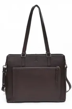 Adax Shopper Bergamo Lucca (1-tlg) braun
