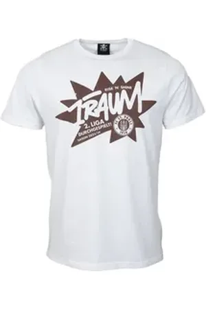 FC St. Pauli T-Shirt Aufstieg 2024 gerade Passform weiß M