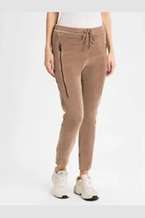 Mac MAC Bundfaltenhose Damen Stoffhose - Future beige 38