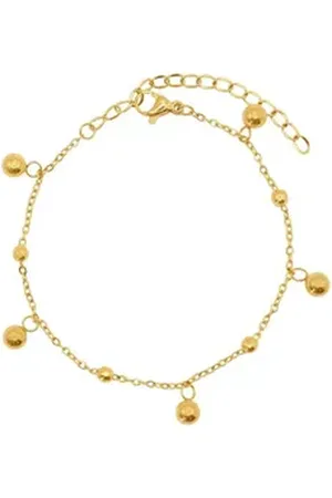 Heideman Armband Emilia goldfarben (Armband, inkl. Geschenkverpackung), Armkette mit Verlängerungskette für Frauen goldfarben