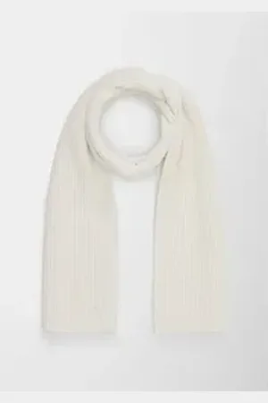 QS by s.Oliver Halstuch Strickschal aus Viskosemix, Logo