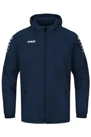 Jako Regenjacke Team 2.0 Allwetterjacke Kids Dunkel Atmungsaktivität blau 128