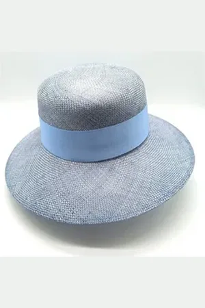 Loevenich Strohhut Ramie Strohhut denim