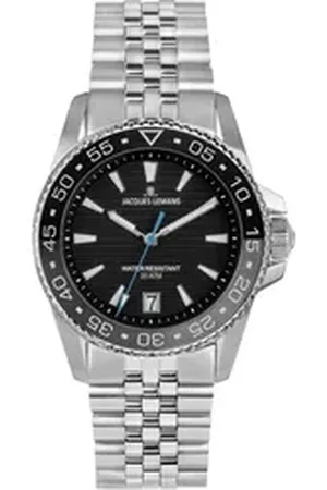Jacques Lemans Quarzuhr Herren-Uhren Analog Quarz, Sportuhr