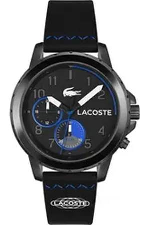 Lacoste Multifunktionsuhr ENDURANCE 2011206, Quarzuhr, Armbanduhr, Herrenuhr, Datum, 12/24-Stunden-Anzeige schwarz