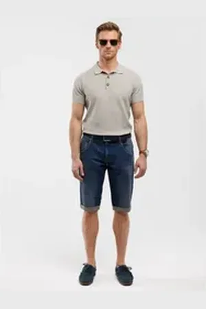 Big Star Bermudas CONNER normale Leibhöhe blau 40