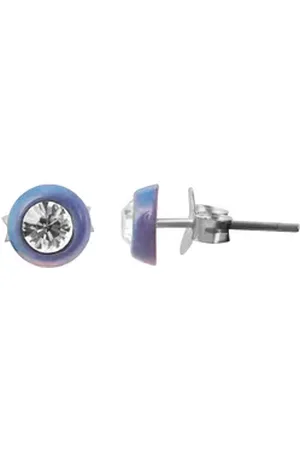 Akzent Ohrring-Set Lafayette 925/- Echt Silber Kinder Ohrstecker "Lafayette", rund (Paar), Mädchen Ohrring silberfarben